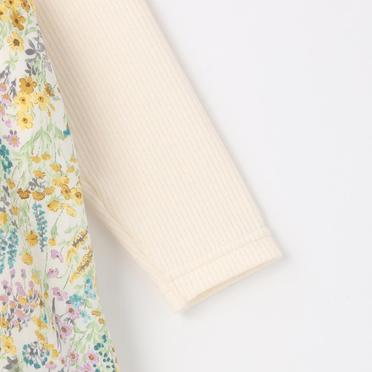 花卉圖案長款上衣