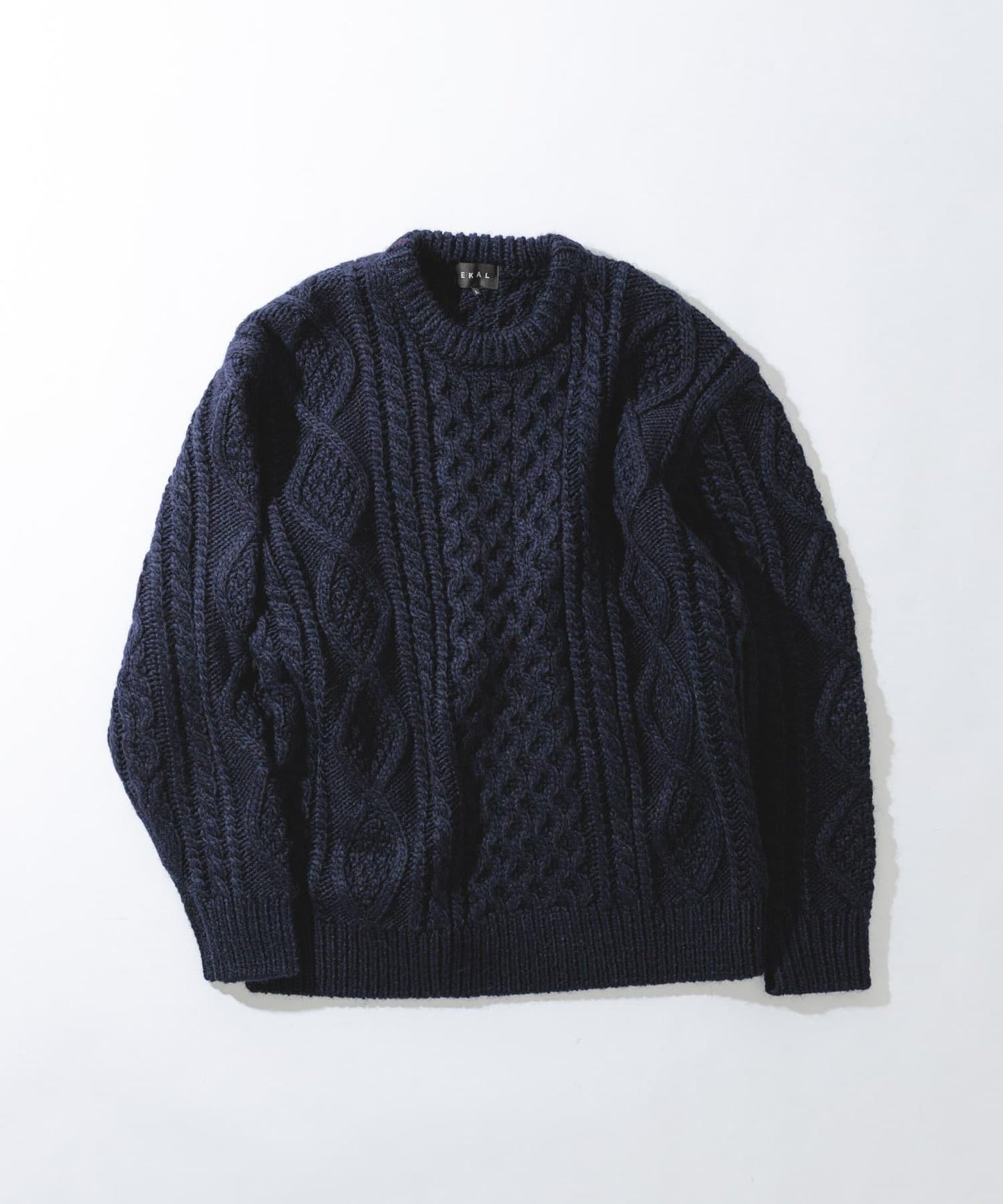 阿蘭花紋針織套頭衫