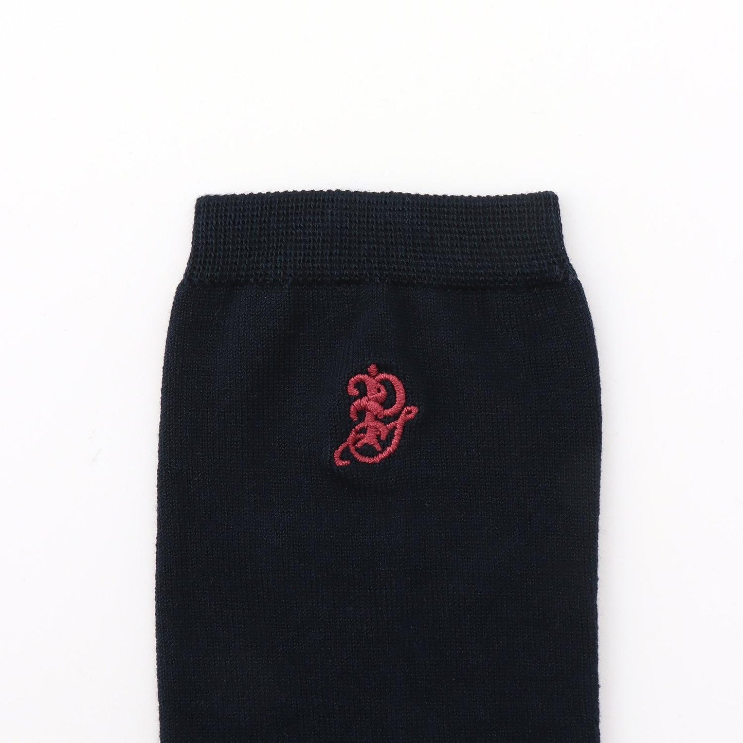 *單點刺繡高筒襪