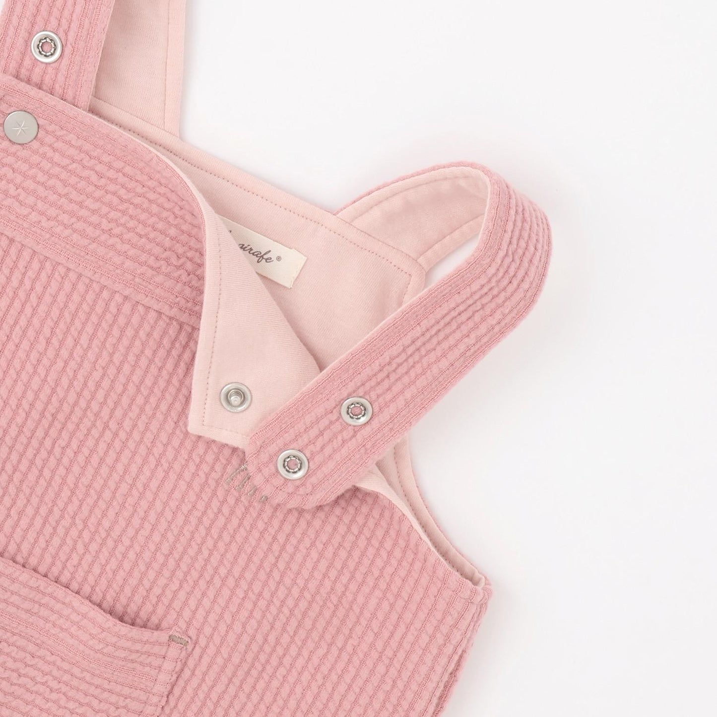 針織燈芯絨揹帶褲