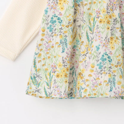 花卉圖案長款上衣