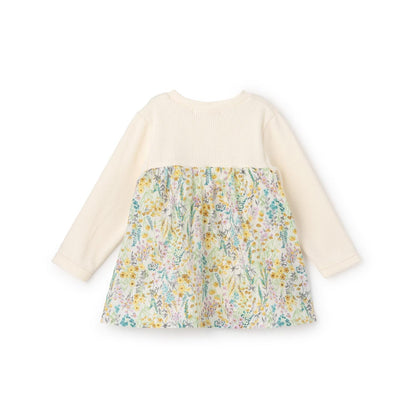 花卉圖案長款上衣