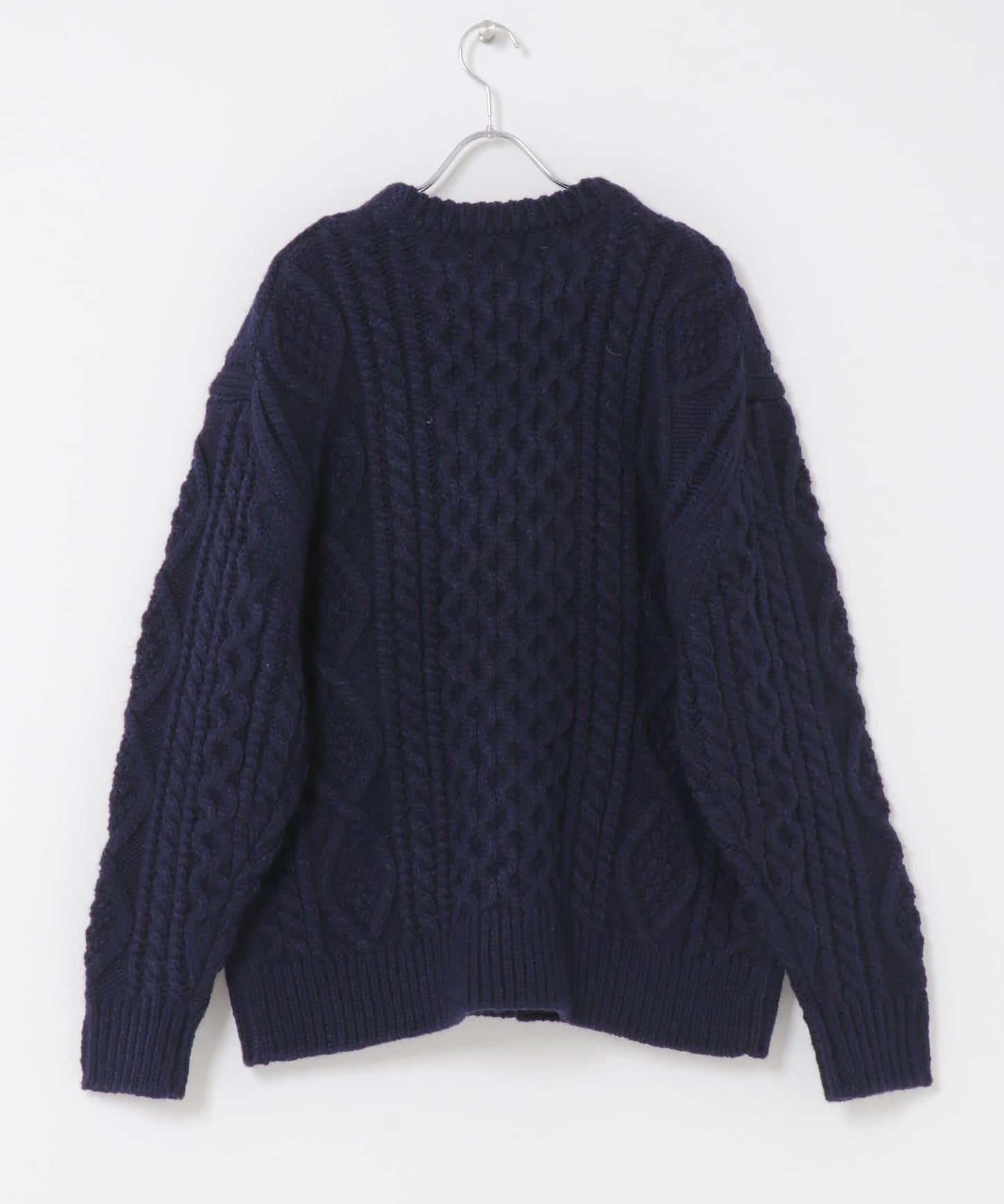 阿蘭花紋針織套頭衫