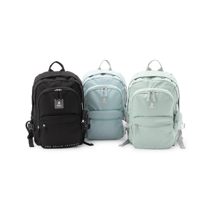 23L【防潑水】圓形收納包附帶學生雙肩包