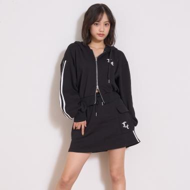 【LTXC/裡シャギー】拉鍊連帽衛衣套裝