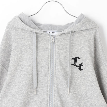 【LTXC/裡シャギー】拉鍊連帽衛衣套裝