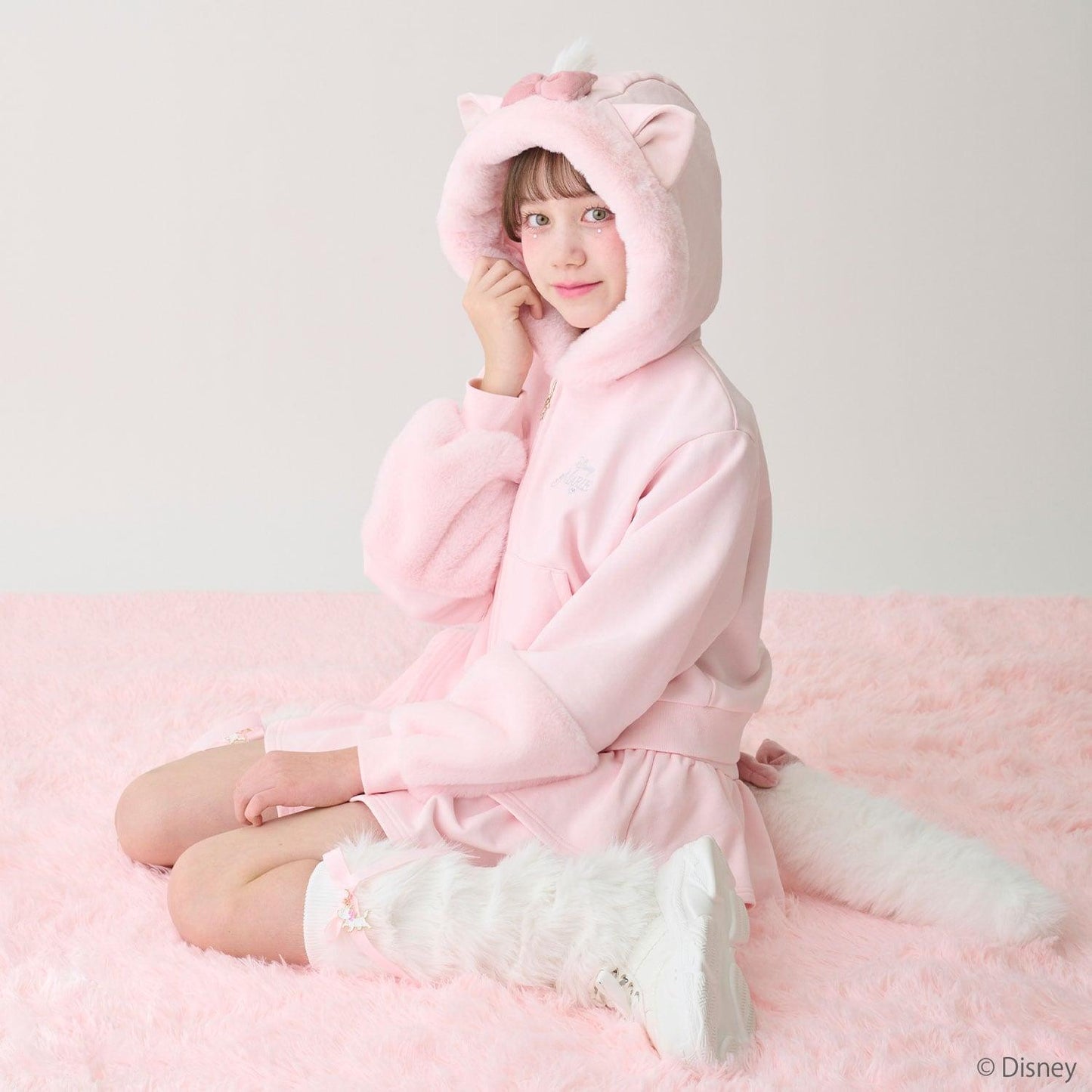 【《迪士尼》Marie】角色扮演連帽衫套裝