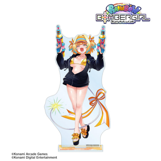 ボンバーガール 彩虹_新繪製 菠蘿 泳裝ver. 超大亞克力立牌