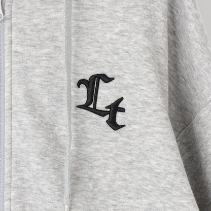 【LTXC/裡シャギー】拉鍊連帽衛衣套裝