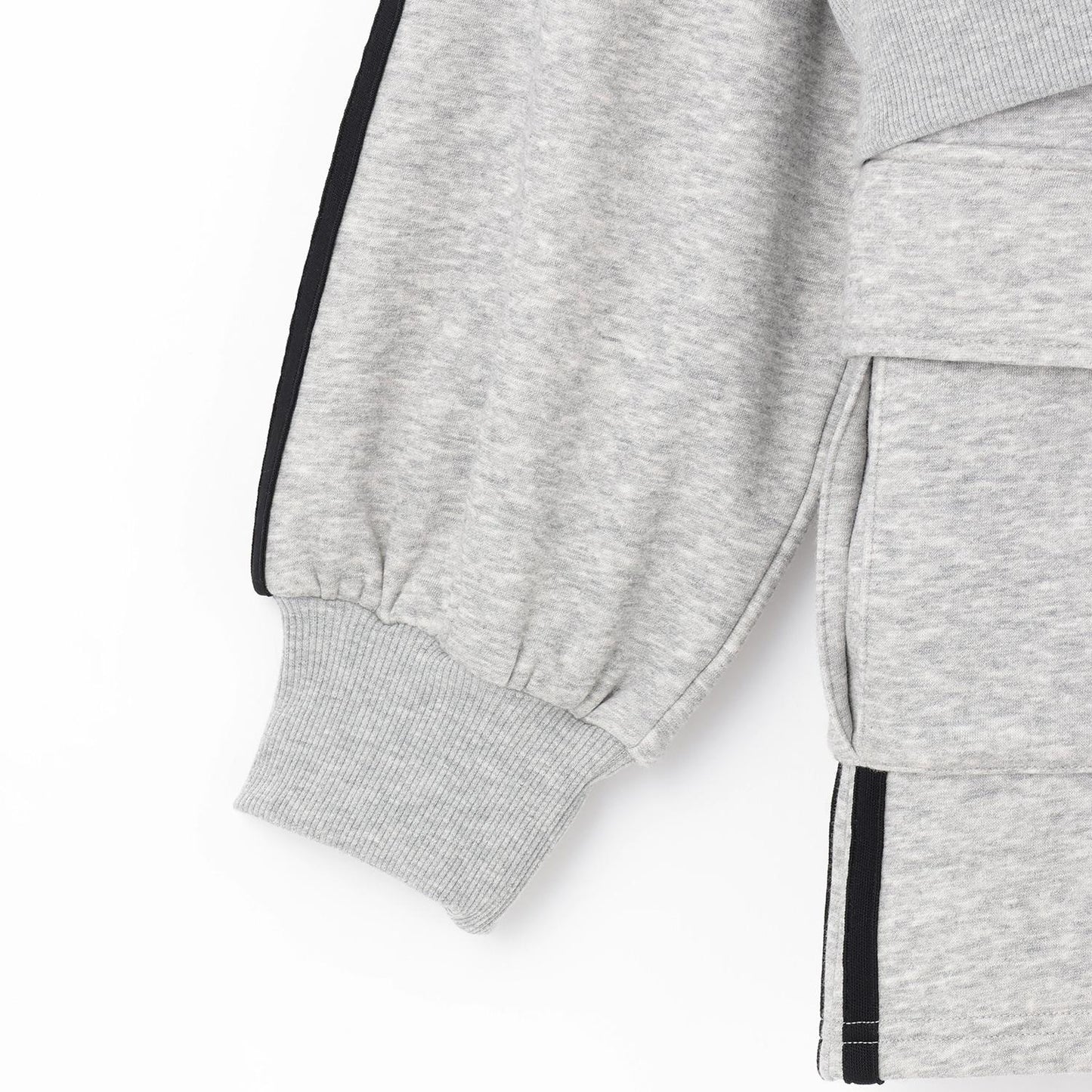 【LTXC/裡シャギー】拉鍊連帽衛衣套裝