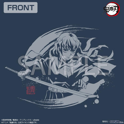 《鬼滅之刃》_XL碼_時透無一郎 霞之呼吸 T恤/石板灰