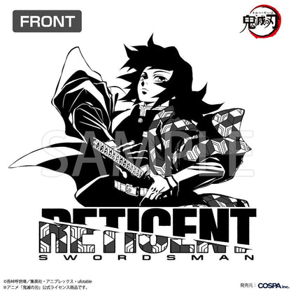 《鬼滅之刃》_XL碼_冨岡義勇 水之呼吸 T恤/白色