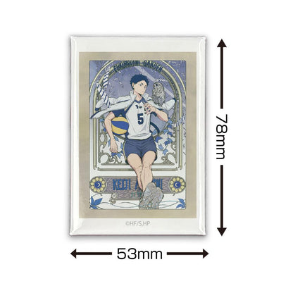 《排球少年》赤葦京治 方形徽章 飛翔Ver.