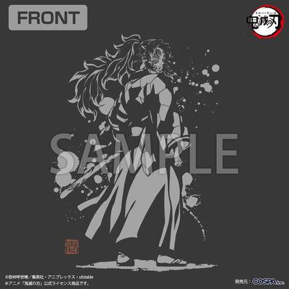 《鬼滅之刃》 S碼 上弦之一 黑死牟 T恤/墨色