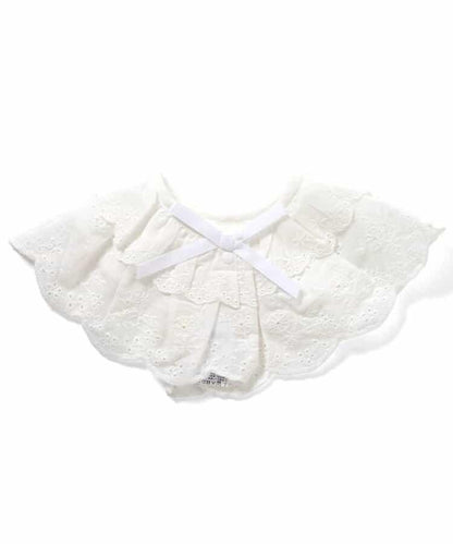 蕾絲假領風格圍兜