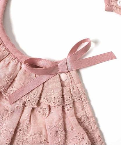 蕾絲假領風格圍兜