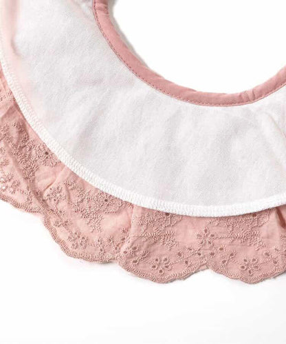 蕾絲假領風格圍兜