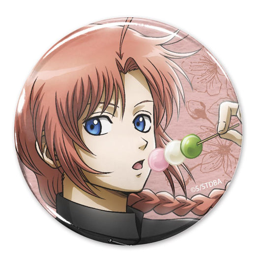 《銀魂》.新繪 神威 65mm徽章 小窗眺望風景Ver.