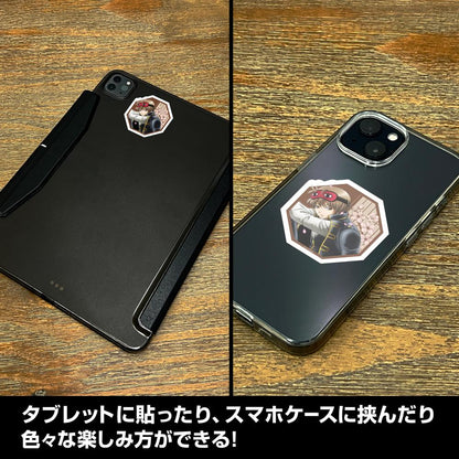 《銀魂》.新繪沖田總悟迷你貼紙套裝 小窗窺視風景Ver.