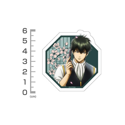 《銀魂》.新繪土方十四郎迷你貼紙套裝 小窗窺視風景Ver.