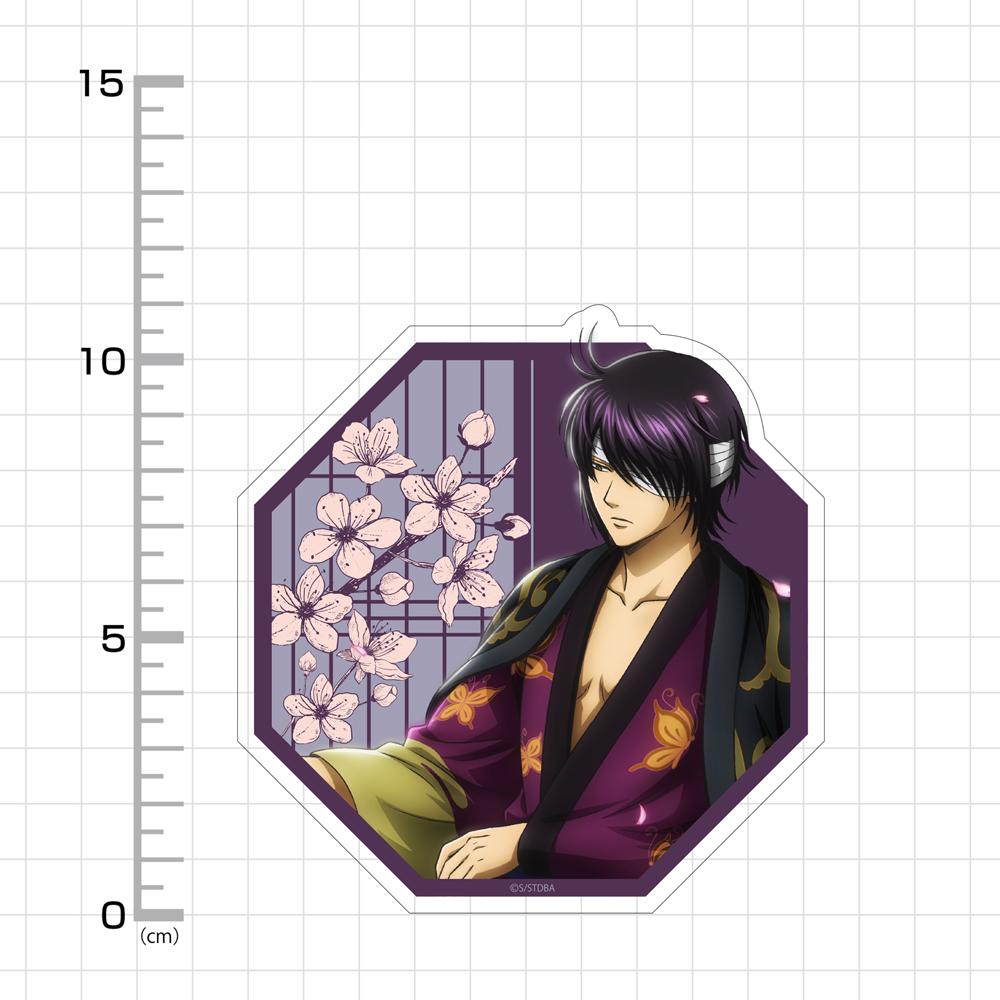 《銀魂》.新繪高杉晉助戶外適用貼紙 小窗窺視風景Ver.