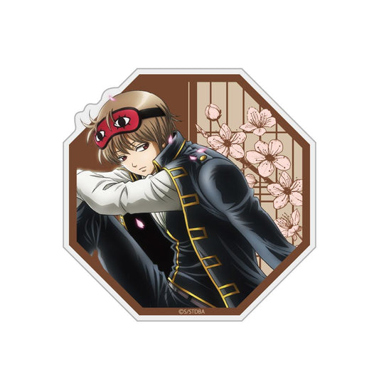 《銀魂》.新繪沖田總悟亞克力磁鐵 小窗窺視風景Ver.