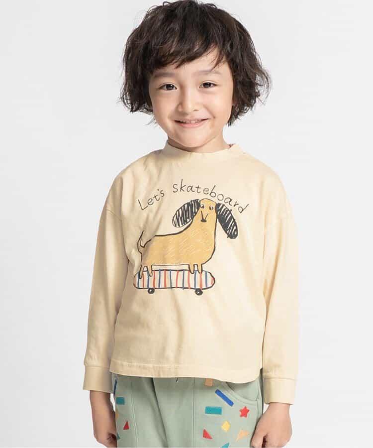 寬鬆動物印花長袖T恤