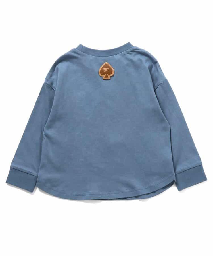 寬鬆動物印花長袖T恤