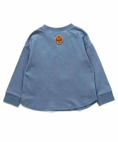 寬鬆動物印花長袖T恤