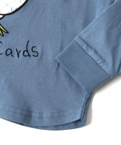 寬鬆動物印花長袖T恤