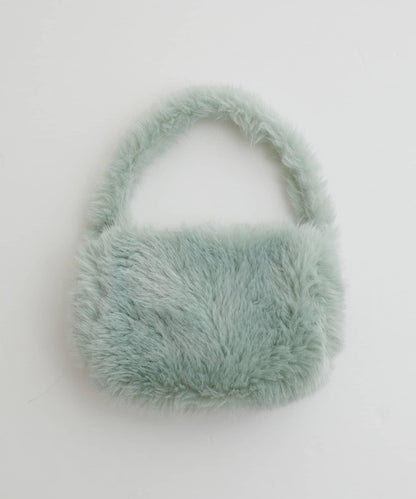 【natural couture】毛絨迷你包