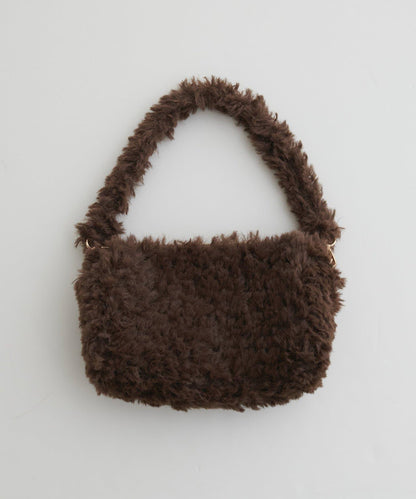 【natural couture】毛絨迷你包