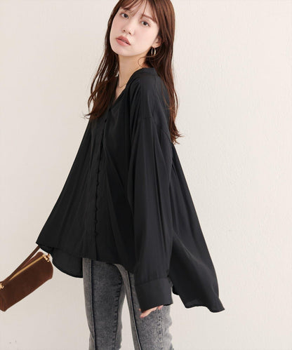 【EVERY.VERY niceclaup】紐扣開襟寬鬆襯衫