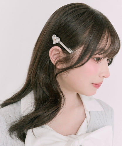 心形標誌髮夾