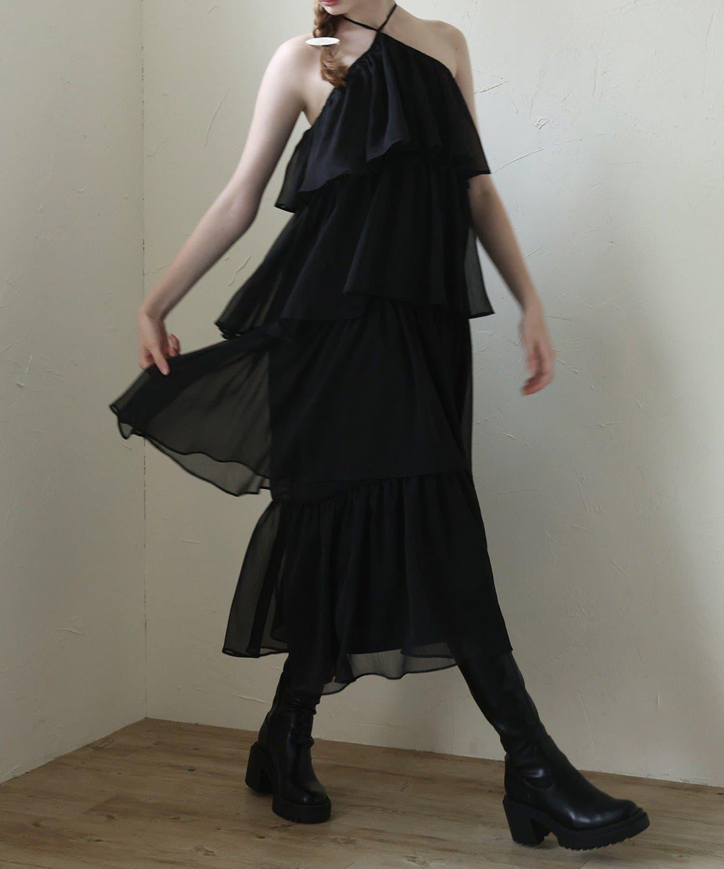 Seemi層疊連衣裙