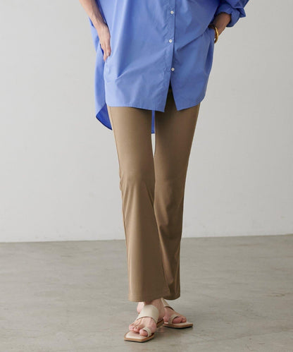 【LARUTA】美麗剪裁羅紋長褲