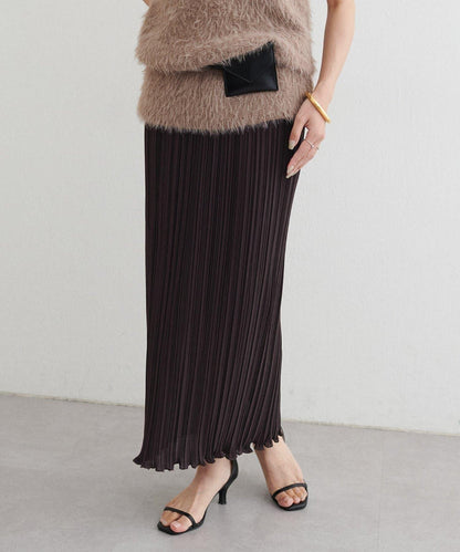 【LARUTA】百褶修身半身裙