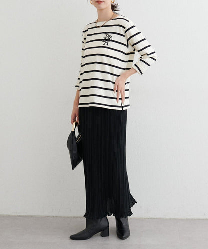 【LARUTA】百褶修身半身裙