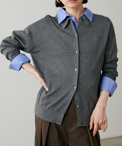 【LARUTA】垂墜感針織POLO衫