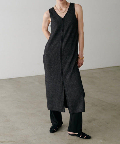 【LARUTA】美麗剪裁羅紋長褲