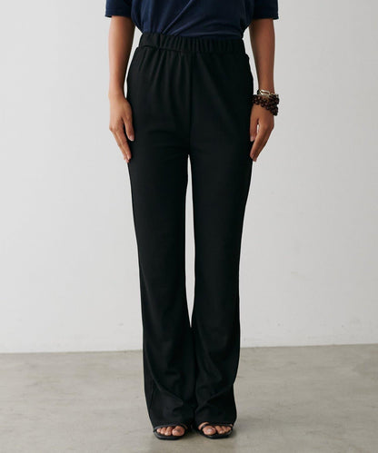 【LARUTA】美麗剪裁羅紋長褲