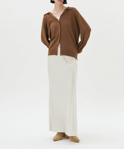 【LARUTA】垂墜感針織POLO衫