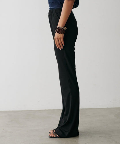 【LARUTA】美麗剪裁羅紋長褲