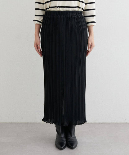 【LARUTA】百褶修身半身裙