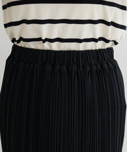 【LARUTA】百褶修身半身裙