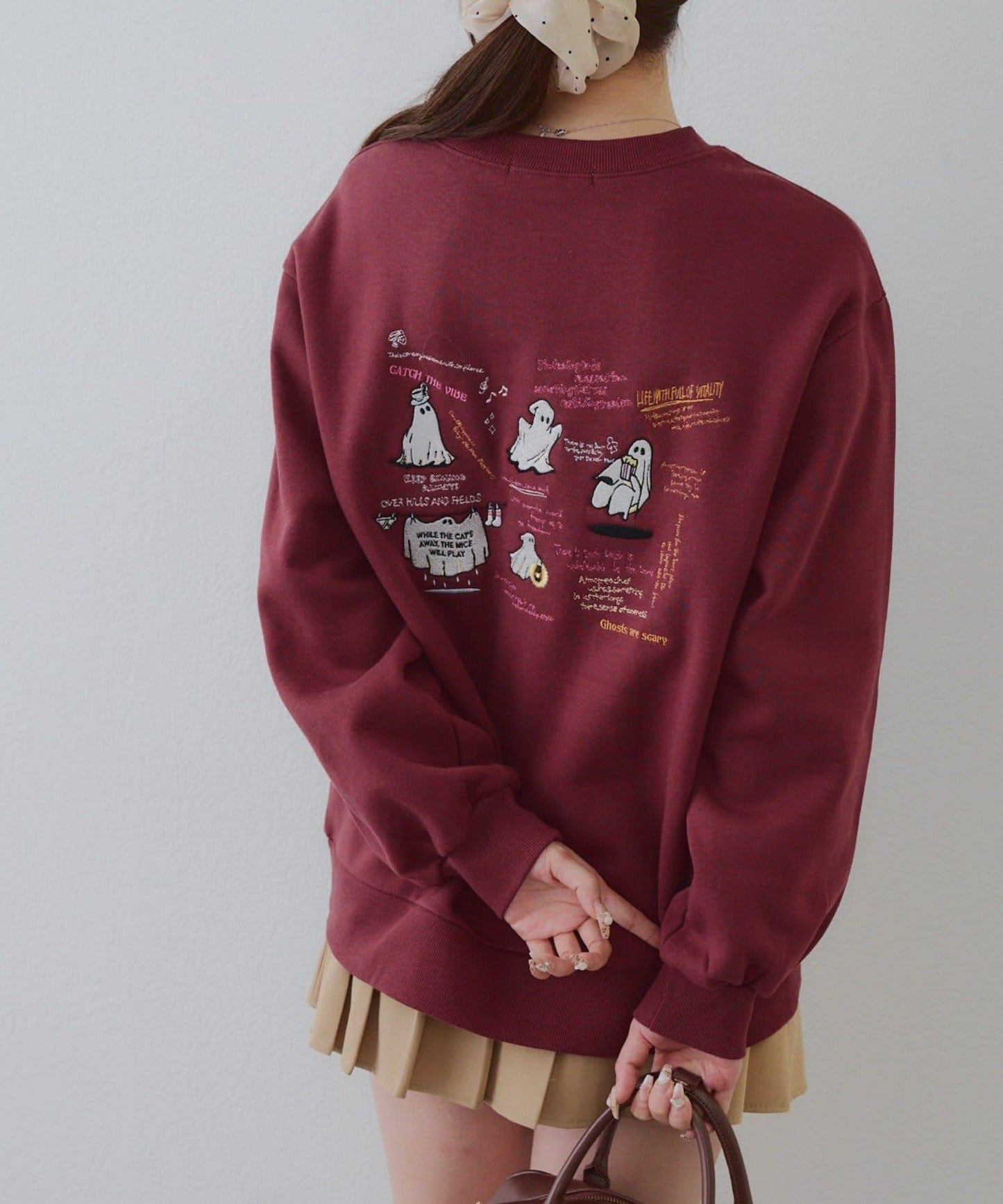 【RMAF】幽靈印花衛衣套頭衫