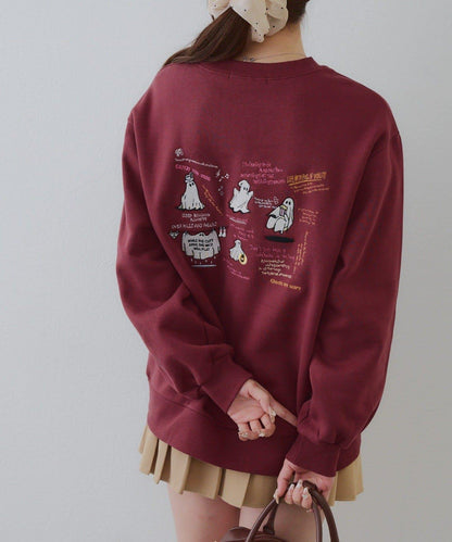 【RMAF】幽靈印花衛衣套頭衫