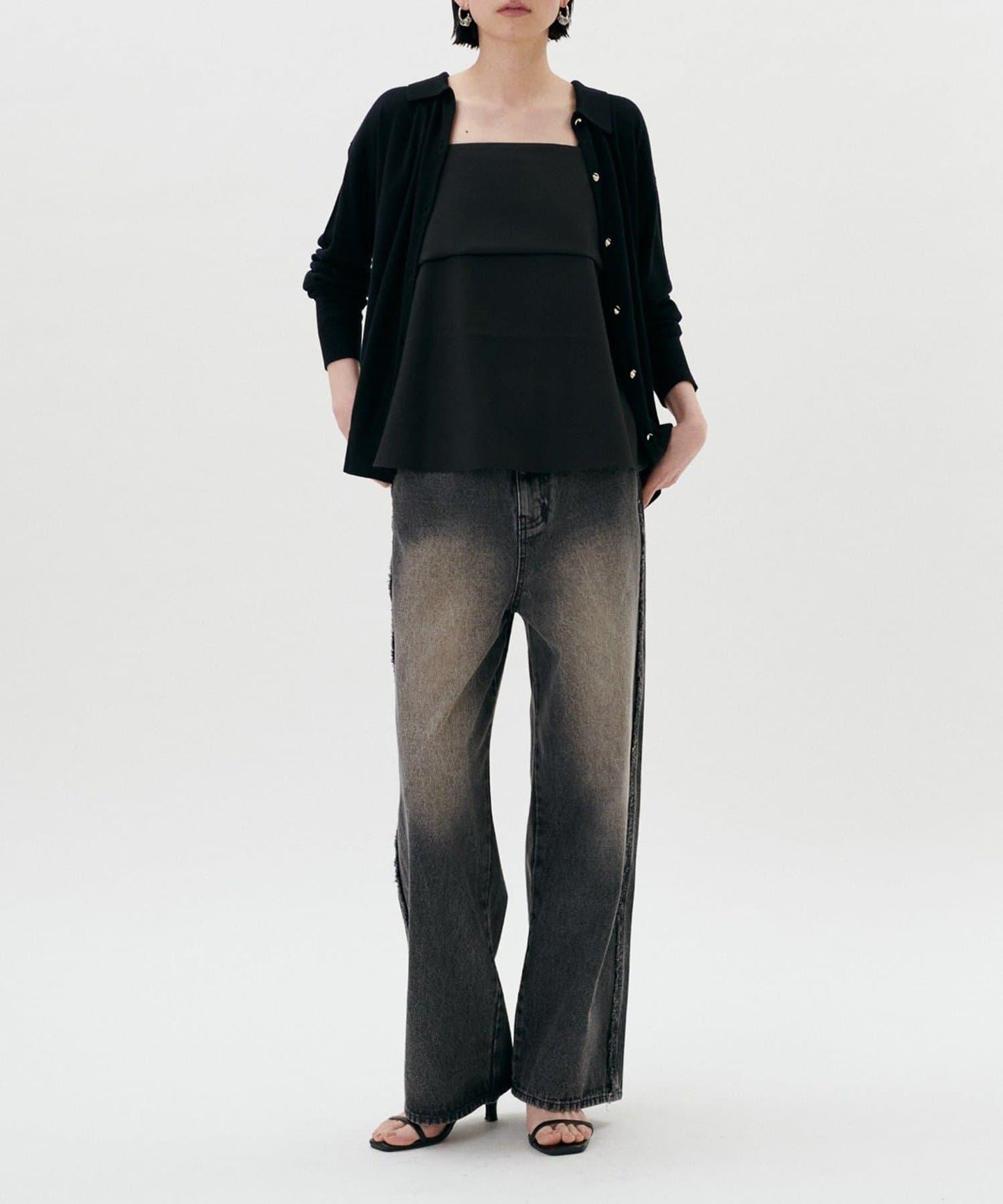 【LARUTA】垂墜感針織POLO衫