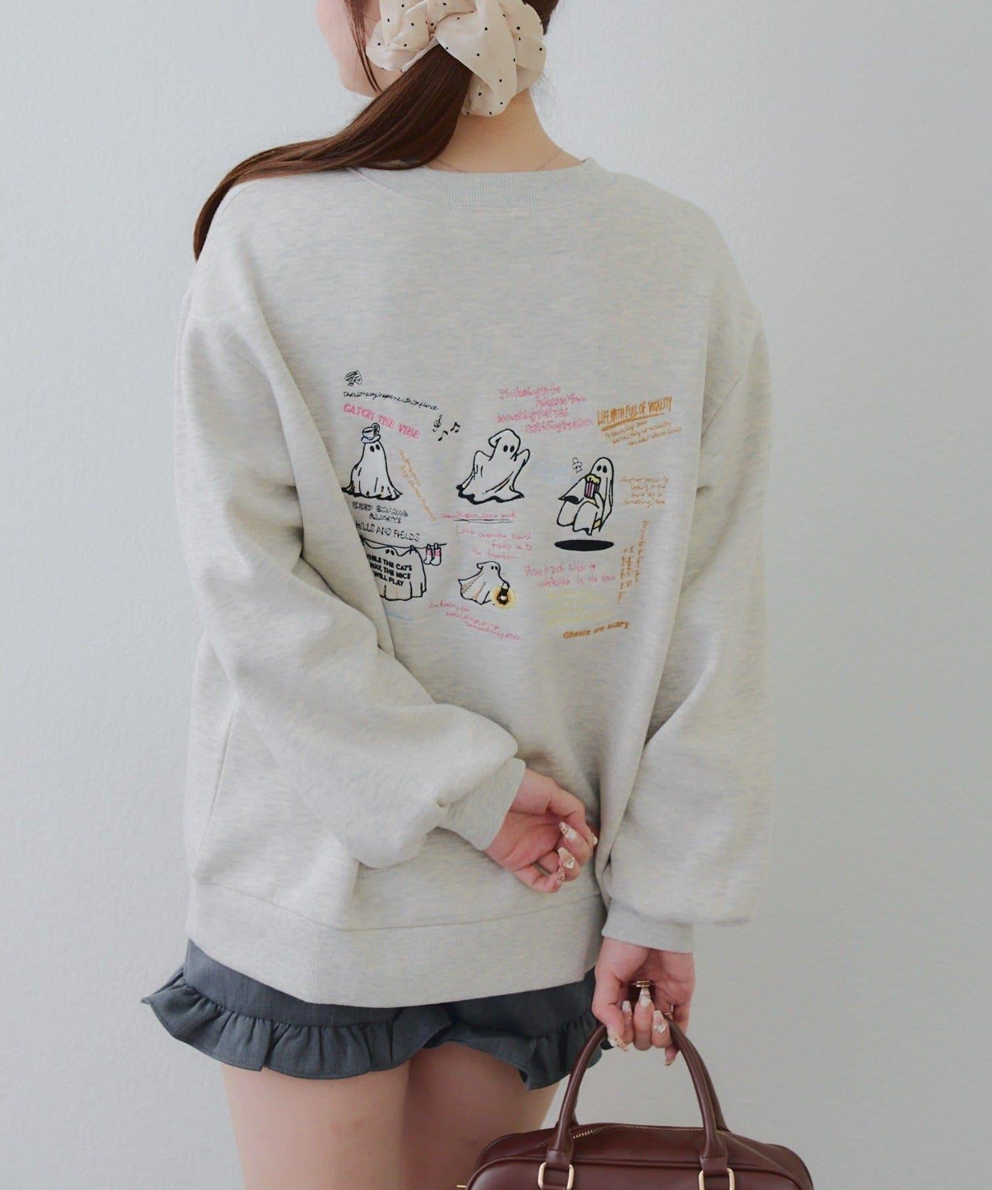 【RMAF】幽靈印花衛衣套頭衫