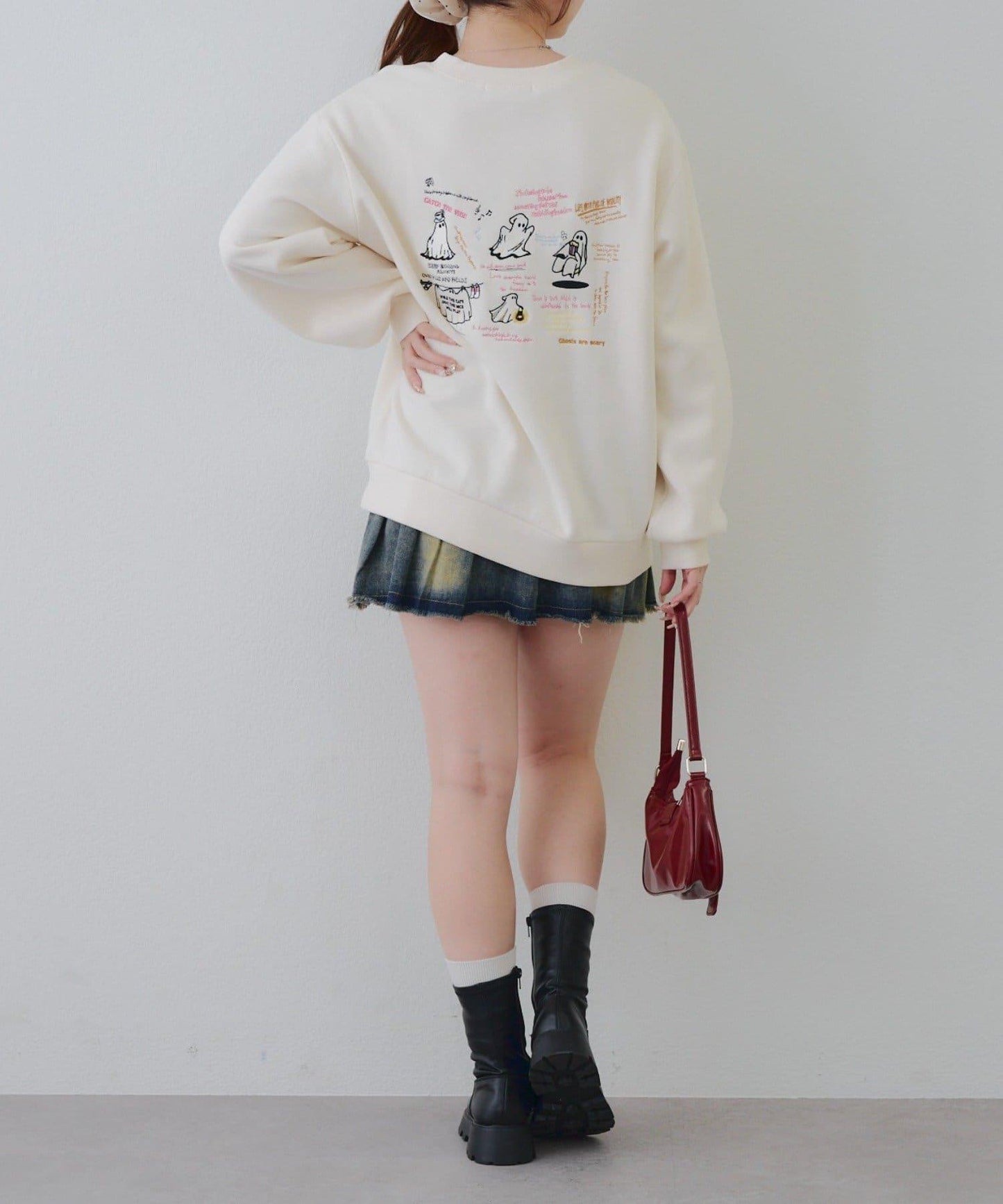 【RMAF】幽靈印花衛衣套頭衫